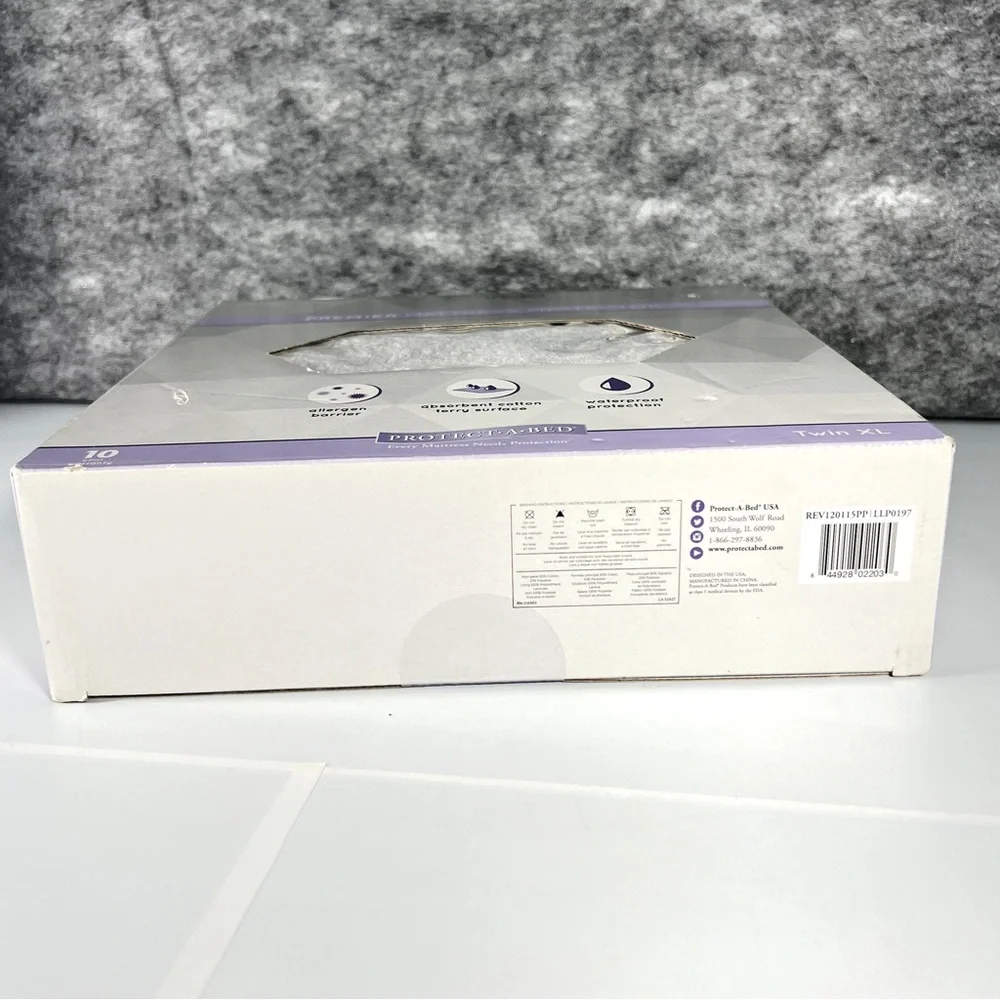 Protect-A-Bed Premier Mattress Protector Twin XL Soft Waterproof College Dorm
